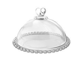 Serveerimisnõu Prymus-AGD, kaanega, klaasist, 19cm