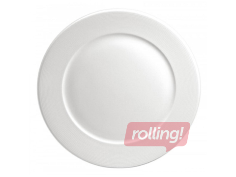 Plate Wish, porcelain, diam. 25 cm, cream colour
