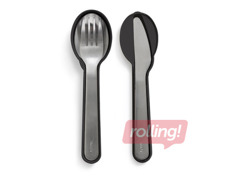 Nõudekomplekt koos kottiga Lekue, To Go