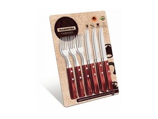 Lauahõbeda komplekt Polywood, Tramontina, 12 tk./6 isikut