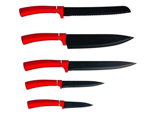 Noakomplekt Kitchisimo Rosso, 5 tk.