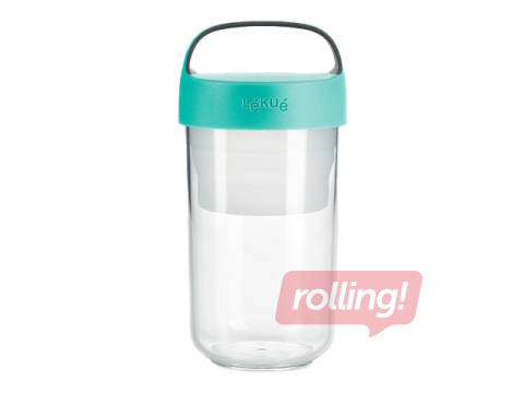 Toidunõu Lekue, To Go, sinine, 600ml