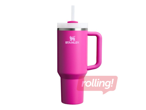 Termokruus Stanley, Quencher H2.0 Flowstate, kõrrega, fuksiaroosa, 1.18l