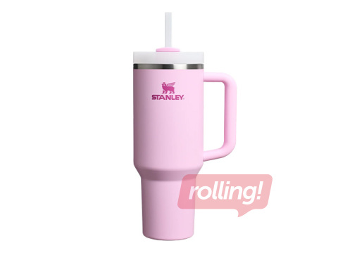 Termokruus Stanley, Quencher H2.0 Flowstate, kõrrega, roosa, 1.18l