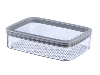 Säilitusnõu kaanega Dry Rectangular, kandiline, 45x12x6cm, 1.4l