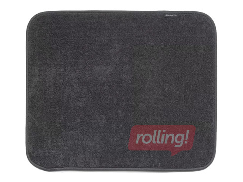 Dish drying mat Brabantia, microfiber, grey, 47x40cm