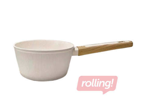 Pott Kitchisimo, Bianco, alumiiniumist keraamilise kattega, Ø18cm