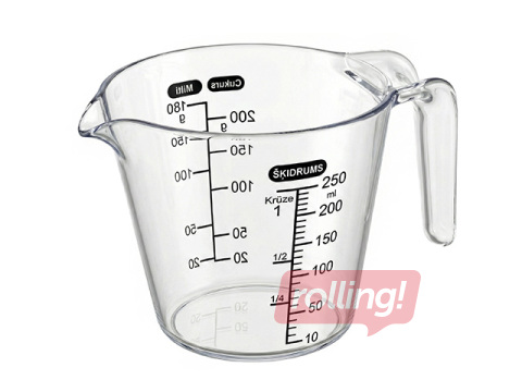 Mõõtetops Toro, plastmass, 250ml