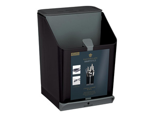 Söögiriistade hoidik Masterclass Smart Space, must, 15x14x20.5cm