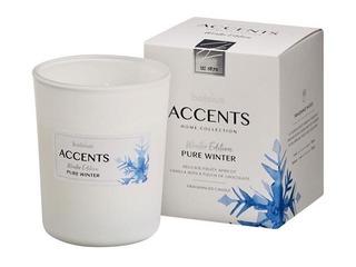 Scented candle in a glass Pure winter, Ø 7.7 x 9.3 cm
