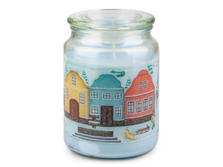 Aroomiküünal Provence Jõululinn, klaaspurgis kaanega, 14cm