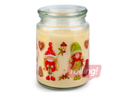 Aroomiküünal Provence Jõulutont, klaaspurgis kaanega, 14cm