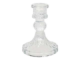 Küünlajalg Salita, klaas, Ø8×10cm