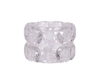 Küünlajalg Chanle, klaas, Ø7×5.5cm