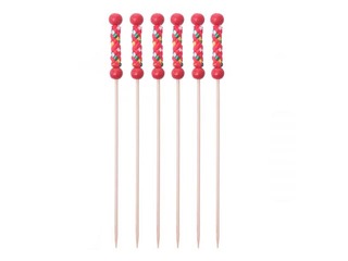 Vardad TEXTILE, 12 cm, punane, 100 tk