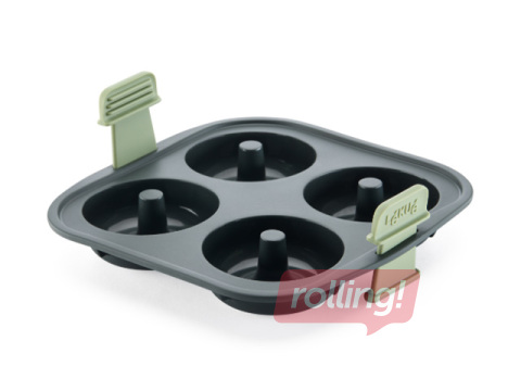 Sõõrikuvorm kuumõhufritüürile Lékué, silikoonist, 4 süvendit