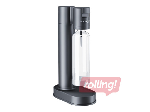 Gaseeritud vee valmistamise komplekt Aquaphor Pearl Black + pudel + CO₂