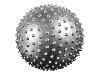 Joogapall, d:20 cm, hõbedane