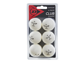 Lauatennise pallid Dunlop, valged, 6 tk.