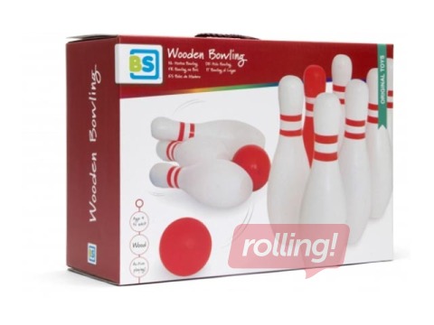Keegel BS Toys, punane ja valge