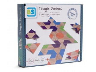 Triangle domino game BS Toys