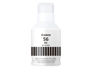 CANON GI-56BK Black Ink Bottle, (6000 pgs)