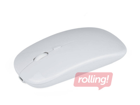 Juhtmeta arvutihiir TWolf X1, Bluetooth, Valge