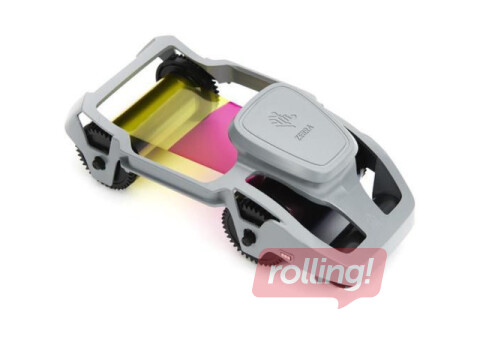 Zebra YMCKO 4-Colour Ribbon, for 300 plastic cards, Zebra ZC300