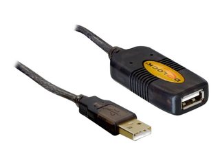 Delock Cable USB 2.0 Extension, active 5m