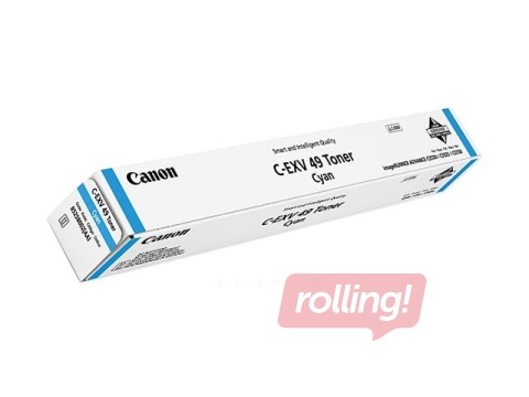 Tooneri pudel Canon C-EXV49, sinine (19000 lk.)