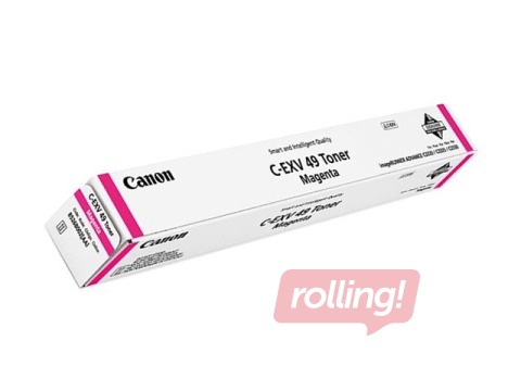 Tooneri pudel Canon C-EXV49, punane (19000 lk.)