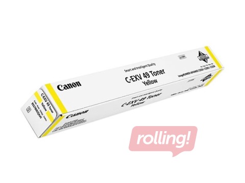 Tooneri pudel Canon C-EXV49, kollane (19000 lk.)