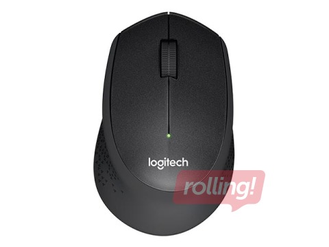 Logitech M330 SILENT PLUS wireless mouse, Black