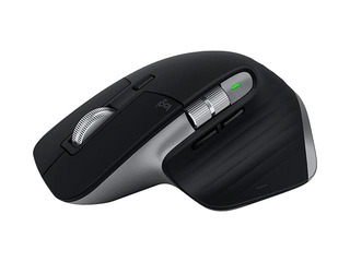 Hiir Logitech MX Master 3 Macile, must/hall