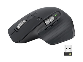 Logitech MX Master 3S wireless mouse, Bluetooth, Graphite