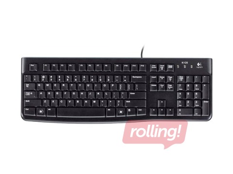 Klaviatuur Logitech Keyboard K120 USB, ENG