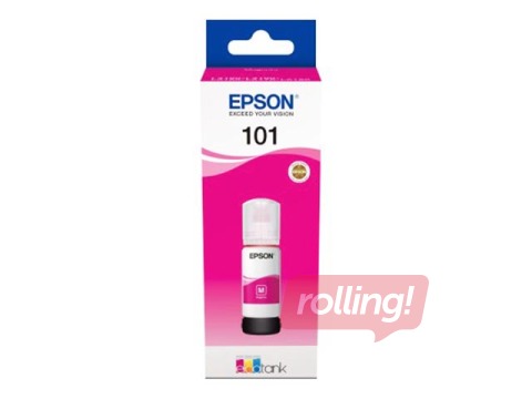 Epson EcoTank 101 Magenta ink bottle, 70 ml (6000 pgs)