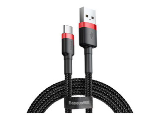 Ühendusjuhe Baseus Cafule USB 2.0 A - Type C Male QC 3.0 1m