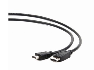 Kabelis Gembird DisplayPort Male - HDMI Male 10m Black