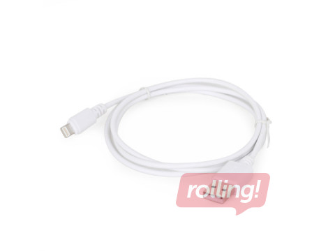 Gembird USB Male - Apple Lightning Male 1m, White