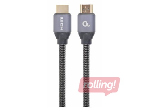 Кабель Gembird Premium Series HDMI - HDMI 3м, серебристая, 4K