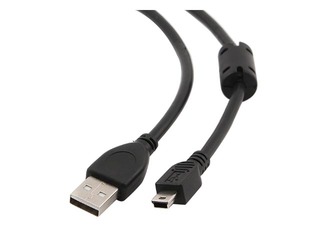 Kabelis Gembird Premium USB Male - MiniUSB Male 1.8m Black