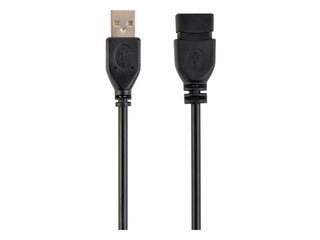 Gembird USB Male to USB Female 0.15m, Black