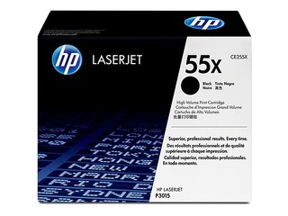 Toonerkassett HP LJ P3015, must, (12500 lk)