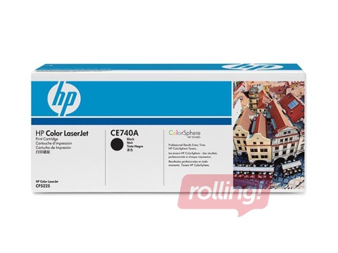 Toonerkassett HP CLJ CP5225, must, (7000 lk)