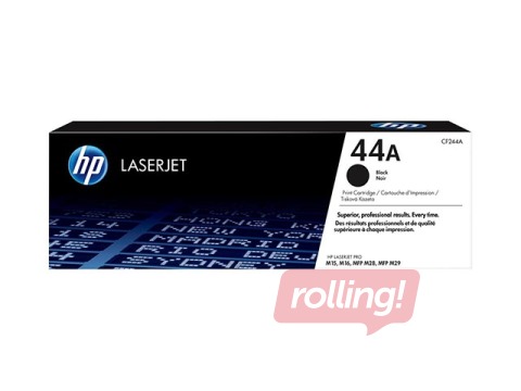 HP 44A Black Original LaserJet Toner Cartridge (1000 pgs)