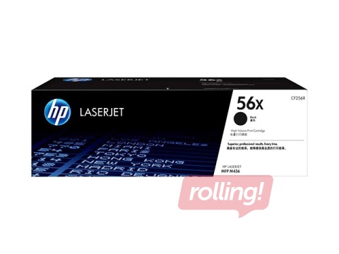 HP 56X Black LaserJet Toner Cartridge (13700 pgs)