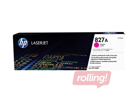 HP 827A Magenta LaserJet Toner Cartridge (~32,000 pages)