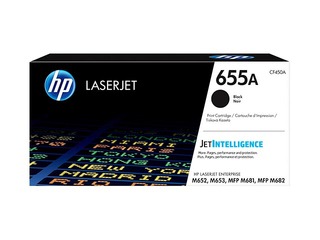 Toonerkassett HP 655A , must (12500 lk)