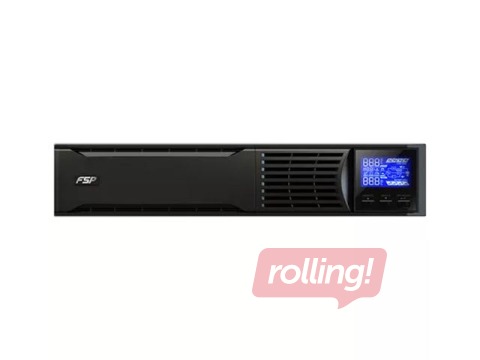 Katkematu toiteallikas FSP CHAMP, 3K RACK 3000 VA, 2400 W
